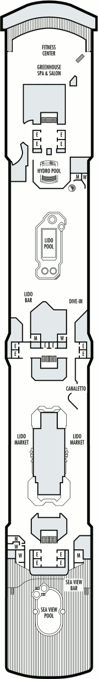 ms Zuiderdam - Lido Deck
