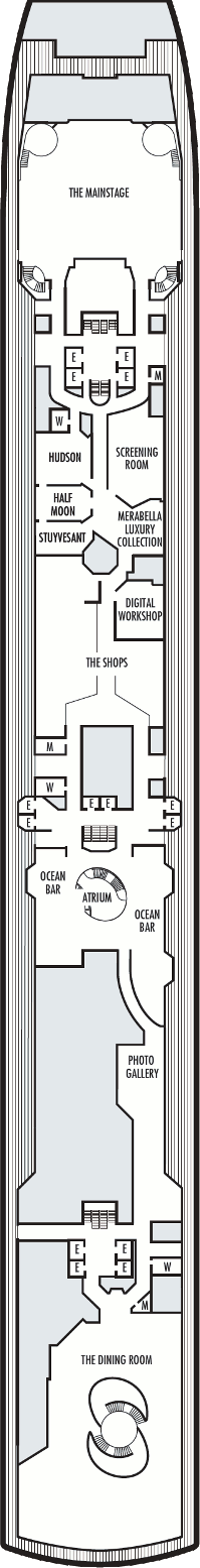 ms Oosterdam - Promenade