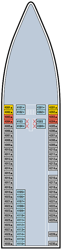 Norwegian Sky  - Biscayne Deck