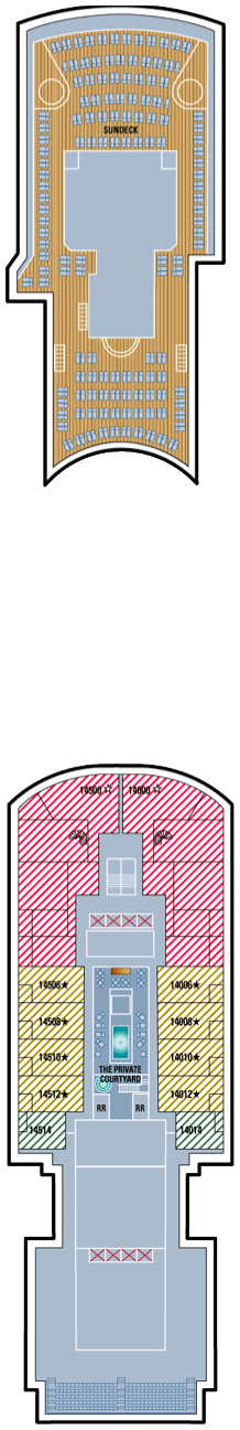 Norwegian Jewel  - Deck Fourteen