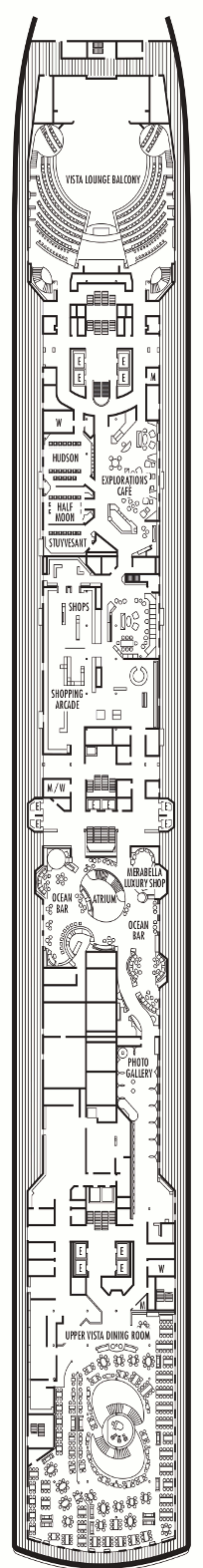 ms Noordam - Promenade Deck