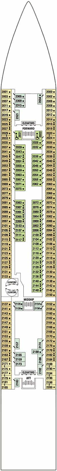 Celebrity Infinity   - Deck 2