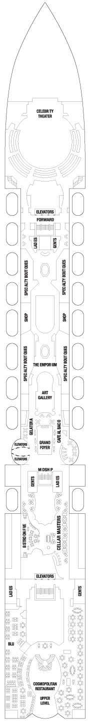 Celebrity Summit   - Entertainment Deck