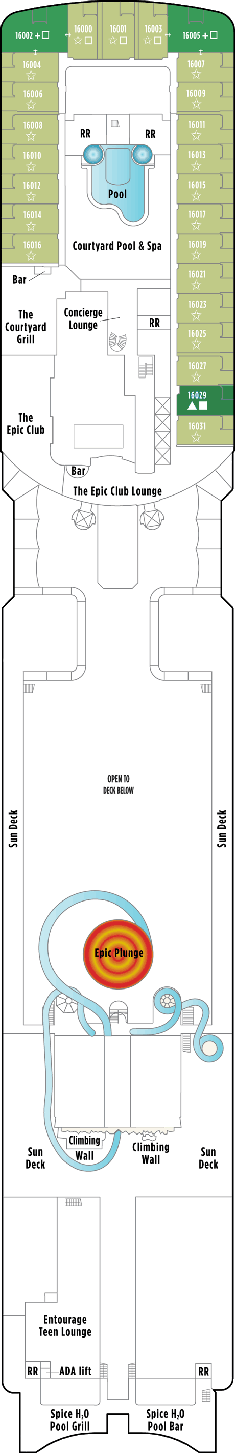 Norwegian Epic  - Deck 16