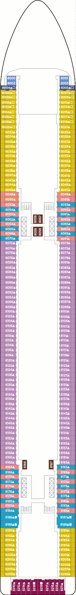 Norwegian Epic  - Deck 8