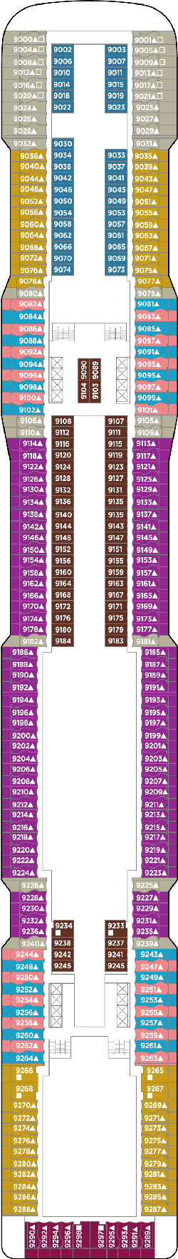 Norwegian Epic  - Deck 9