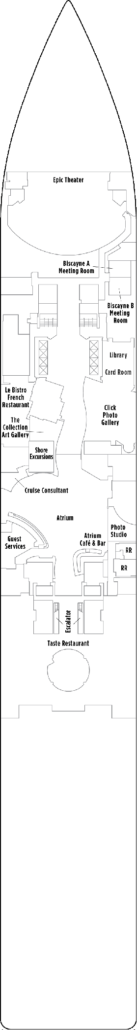 Norwegian Epic  - Deck 5