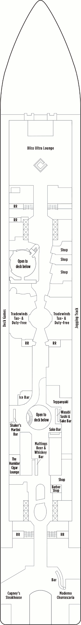 Norwegian Epic  - Deck 7