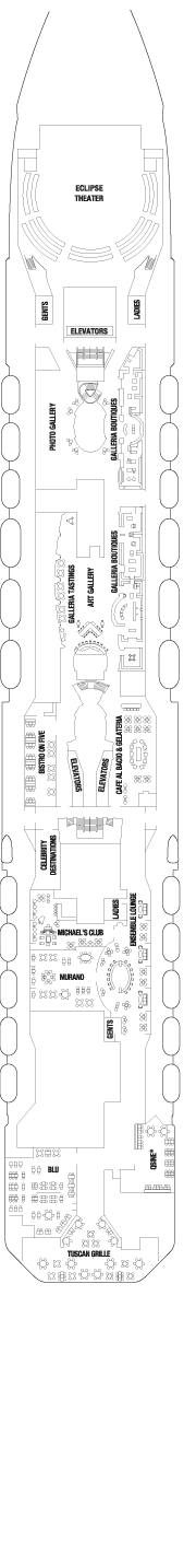 Celebrity Eclipse   - Entertainment Deck