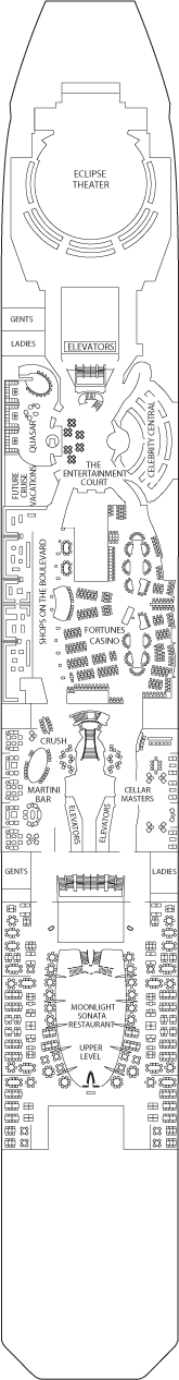 Celebrity Eclipse   - Deck 4