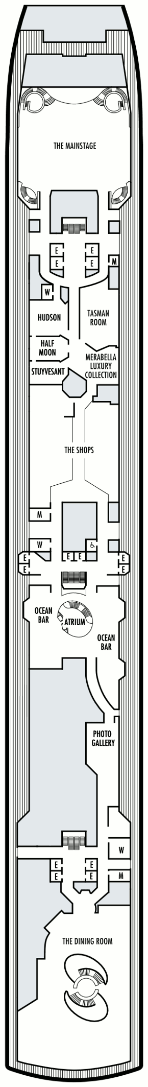 ms Nieuw Amsterdam - Promenade Deck