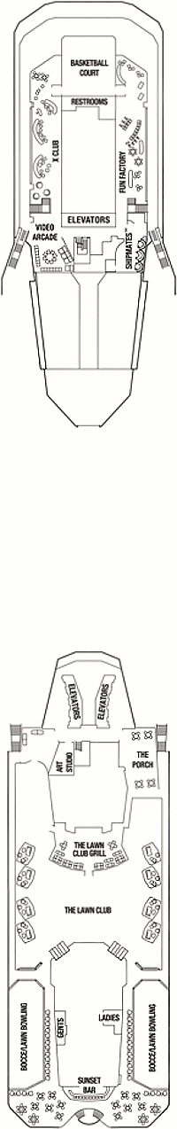 Celebrity Silhouette   - Deck 15