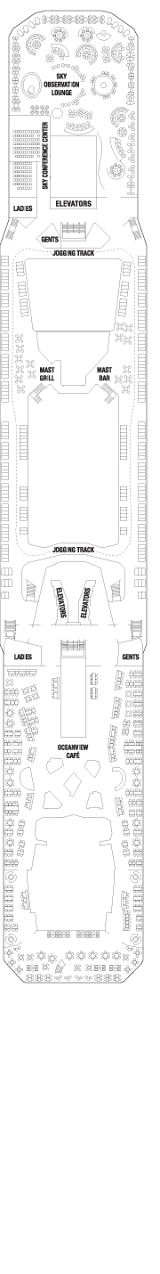 Celebrity Silhouette   - Lido Deck