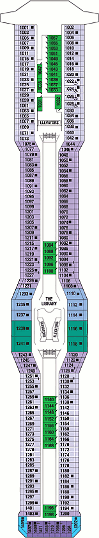 Celebrity Silhouette   - Deck 10