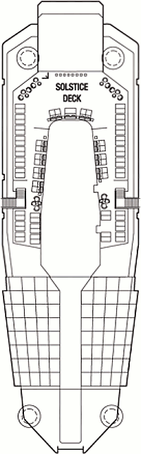 Celebrity Silhouette   - Deck 16
