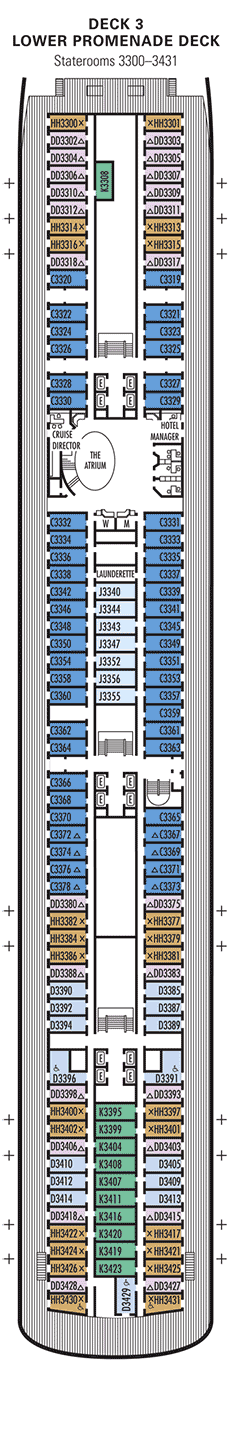 ms Zaandam - Lower Promenade Deck