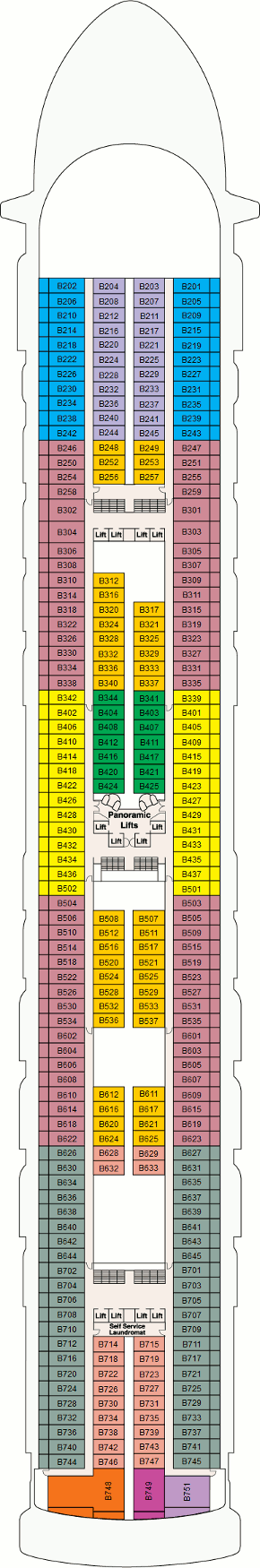 Star Princess - Baja Deck