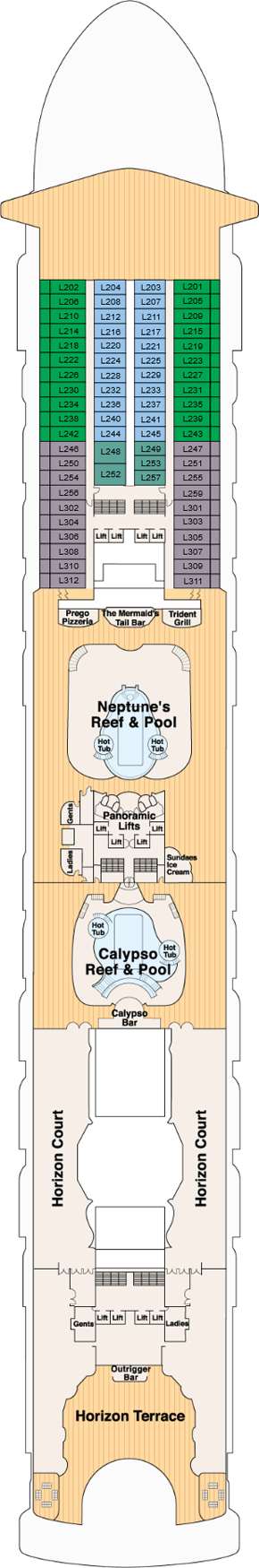 Star Princess - Lido Deck