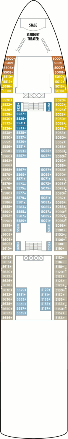 Norwegian Star  - Deck Five
