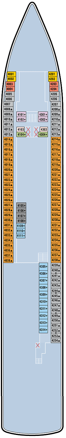 Norwegian Sun  - Biscayne Deck